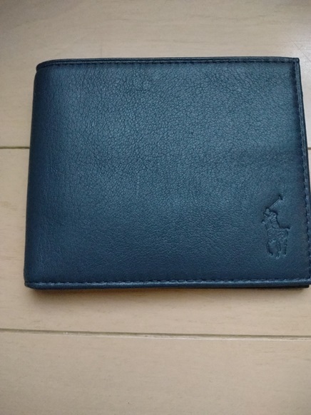 財布 小銭入れなし POLO RALPH LAUREN ラルフローレン 紺拍卖