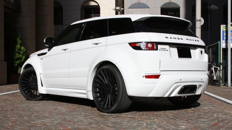 激安即納◆ランドローバー◆2012〜イヴォークEVOQUE 5D用ワイドボディ対応 マフラーセット/ハーマン/Hamann/LAND ROVER/エキゾーストシス拍卖