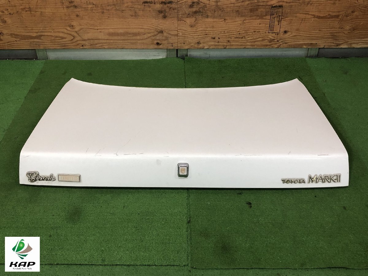 ★旧車・当時物★ トヨタ☆マークⅡ GX81 トランク スーパーホワイトⅣ/050 【個人宅配送不可】拍卖