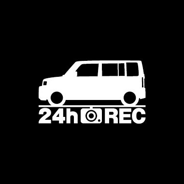 【ドラレコ】トヨタ bB【30系】前期型 24時間 録画中 ステッカー拍卖