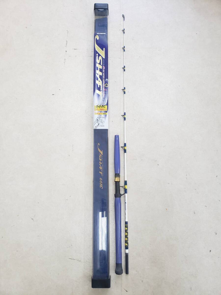 (6240) 新品 未使用 オリムピック J.SHAFT 661C ジェイ・シャフト インストラクター ジギング専用ロッド 定価28,500円 ★釣具屋閉店品 大阪拍卖