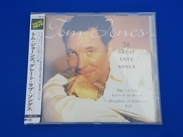CD/Tom Jones トム・ジョーンズ/20 GREAT LOVE SONGS 20グレード・ラブ・ソングズ/中古/cd23468拍卖