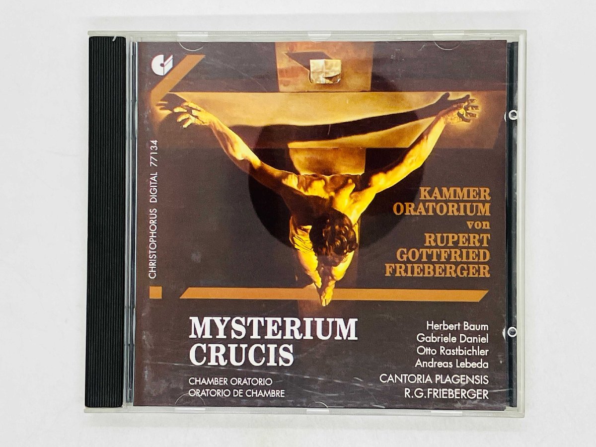 即決CD フライベルガー / MYSTERIUM CRUCIS / R.G.FRIEBERGER , CANTORIA PLAGENSIS CHR 77134 Z25拍卖
