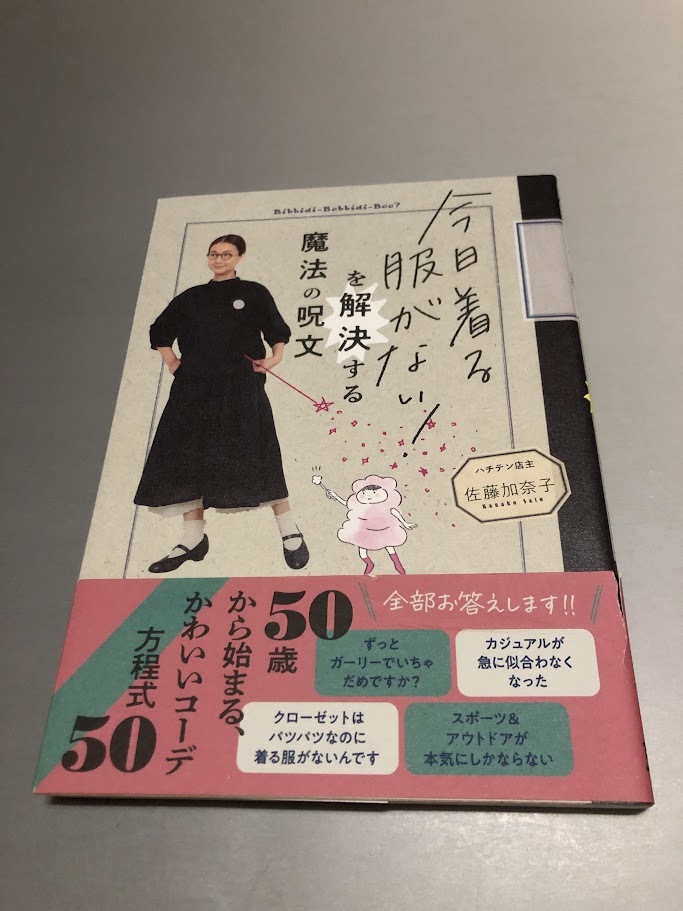 今日着る服がない!を解決する魔法の呪文 佐藤加奈子 50歳から始まる、かわいいコーデ方程式50拍卖