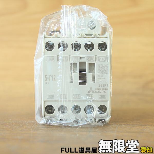 未使用)三菱電機/MITSUBISHI S-T12BC AC200V 1a1b 非可逆式電磁接触器拍卖