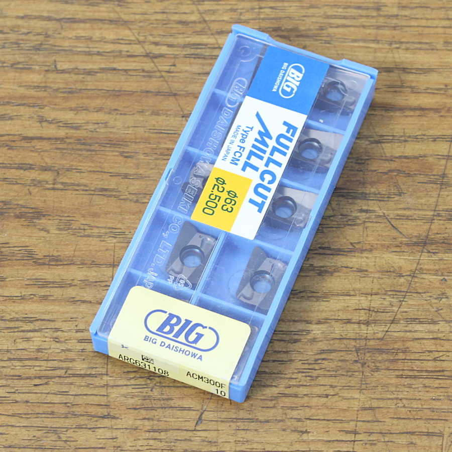 未使用)BIG/大昭和精機 ARG631108 ACM300F スローアウェイチップ インサート拍卖
