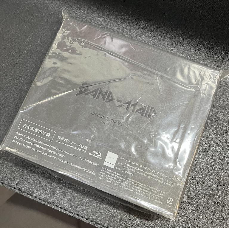 BAND-MAID バンドメイド ライブ「ONLINE OKYU-JI(Feb.11,2021)」【2Blu-ray+1CD】【完全生産限定版】拍卖