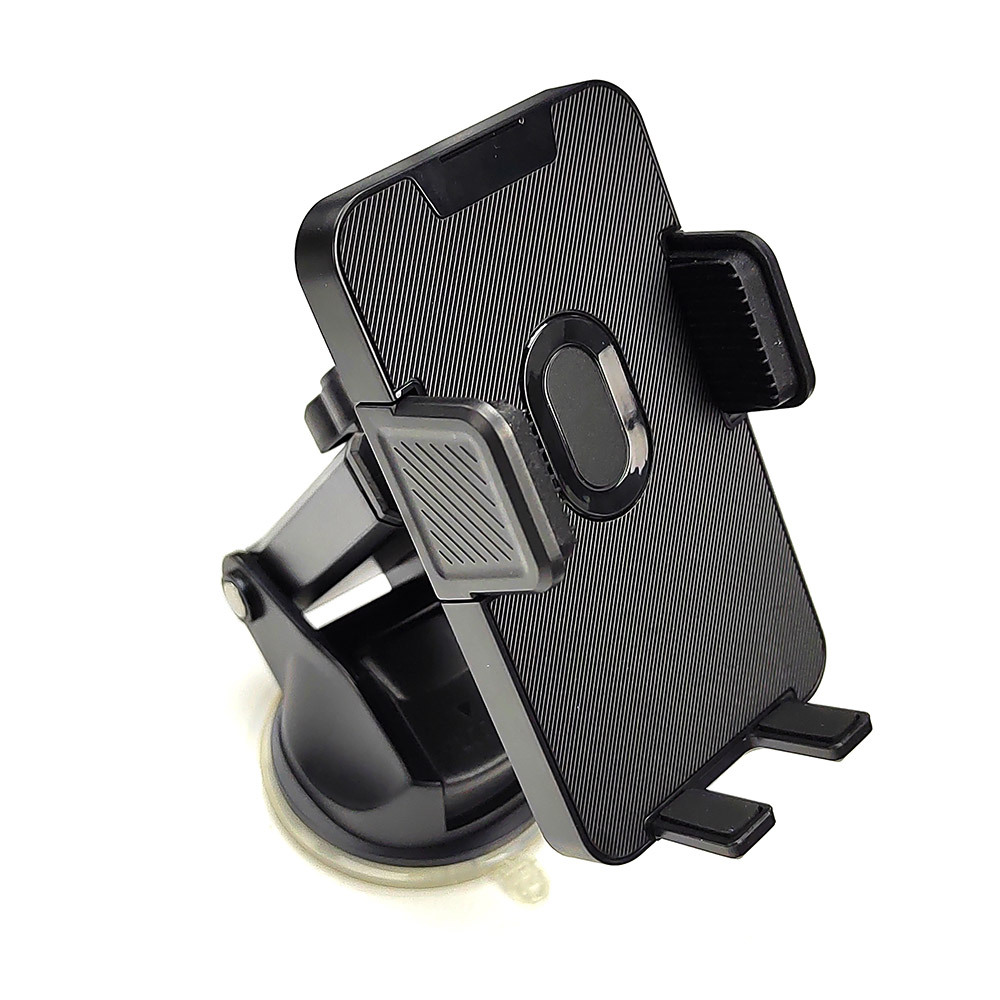 車載スマホホルダー 粘着ゲル強力吸盤付き 360度回転 伸縮アーム ワンタッチ開閉 縦横向き角度調整可能 5~9cm幅全機種対応拍卖