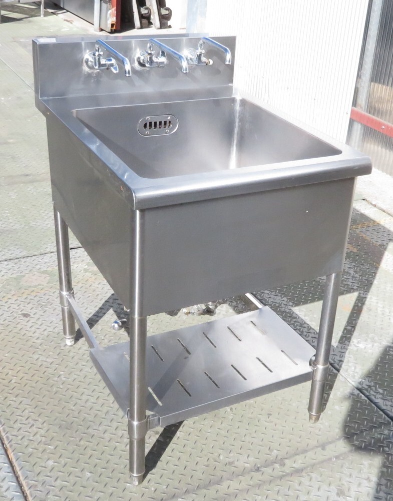 業務用シンク・流し台 幅600×奥750×高800(+150) MT2412231214拍卖
