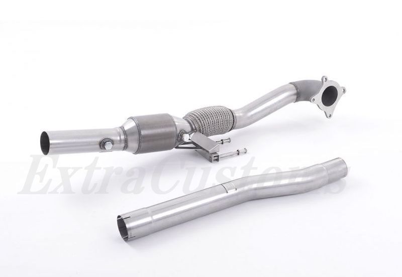 MILLTEK ミルテック ダウンパイプ アウディ A3 1.8 TSI 2WD 触媒付き 200R拍卖