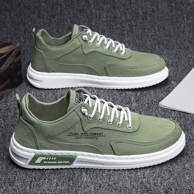 大人気キャンバス通勤通学ローカットスニーカー メンズ レースアップ 靴 シューズ歩きやすい カジュアルシューズ キャンバス グリーン26cm拍卖