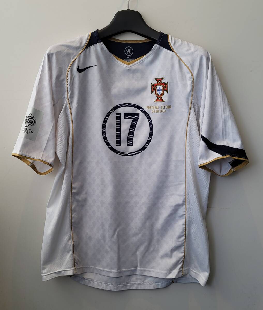 04-05 ポルトガル FPF Portugal(H)#17 C・ロナウド RONALDO 半袖 nike正規 戦 L-2拍卖