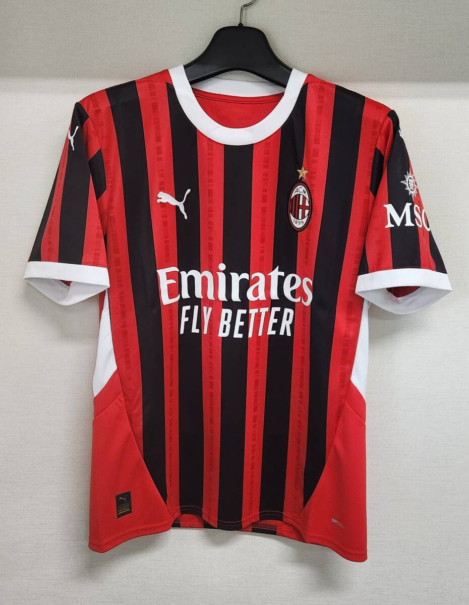 24-25 ACミラン AC Milan(H)#22 KAKA カカー 半袖 PUMA正規 UEFA CL v Liverpool FC 仕様 M拍卖