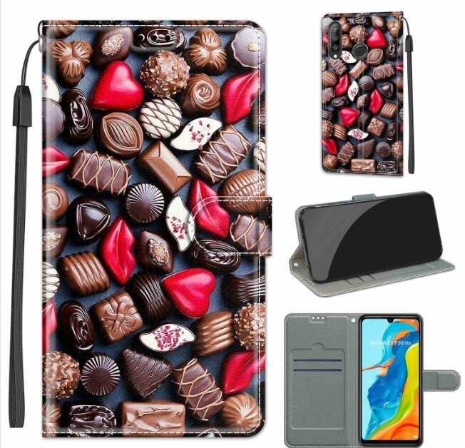 huawei p30 lite 手帳ケース チョコレート拍卖