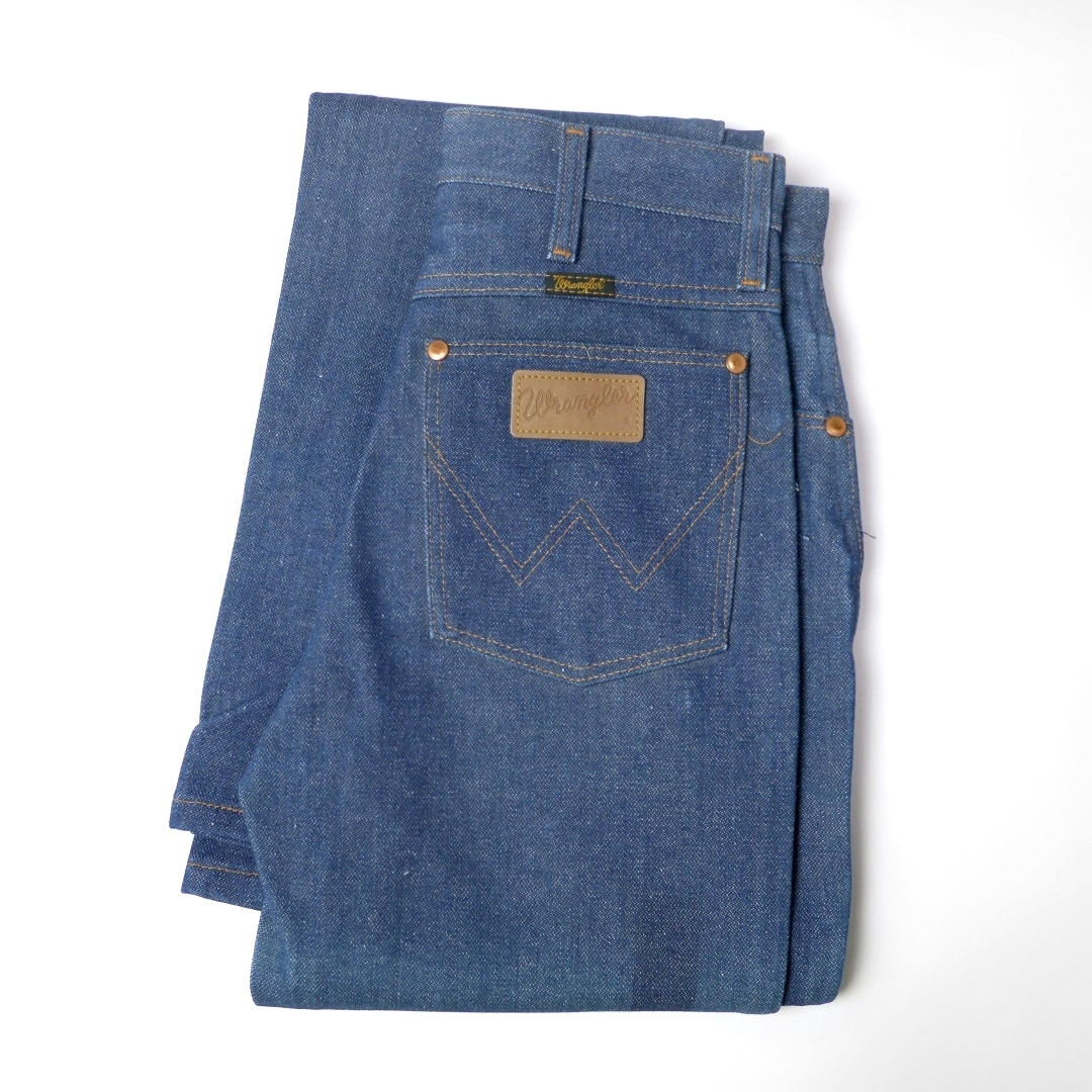 デッドストック USA製 90s Wrangler 936 DEN ビンテージ ラングラー スリム ストレート ジーンズ デニム パンツ リジッド アメリカ製 W28拍卖
