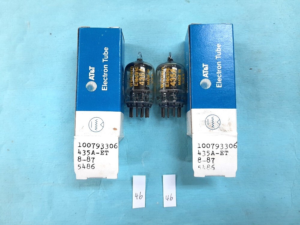 即決あり■WE 435A AT&T化粧箱 未使用品 2本組拍卖