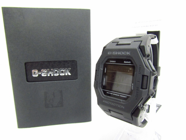 未使用 CASIO G-SHOCK GD-B500-1JF カシオ ジーショック スマホアプリ連携 オートLED ストップウォッチ ブラック 箱付き 未使用品◆140415拍卖
