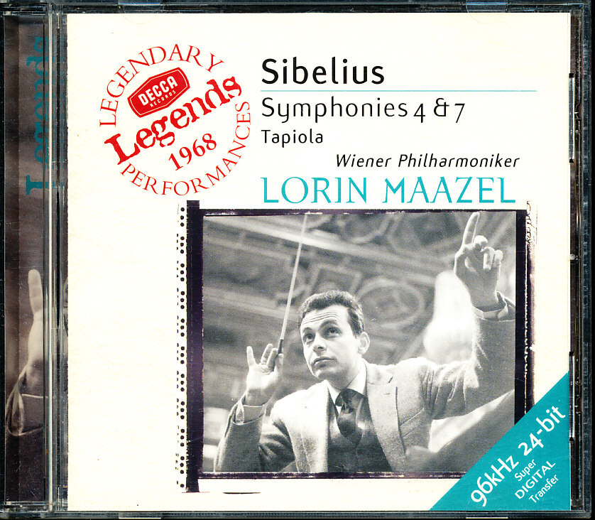 盤面良好 DECCA国内盤 ロリン・マゼール/Lorin Maazel - シベリウス:交響曲第4&7番, 交響詩「タピオラ」 4枚同梱可能 d7B00005FLUW拍卖