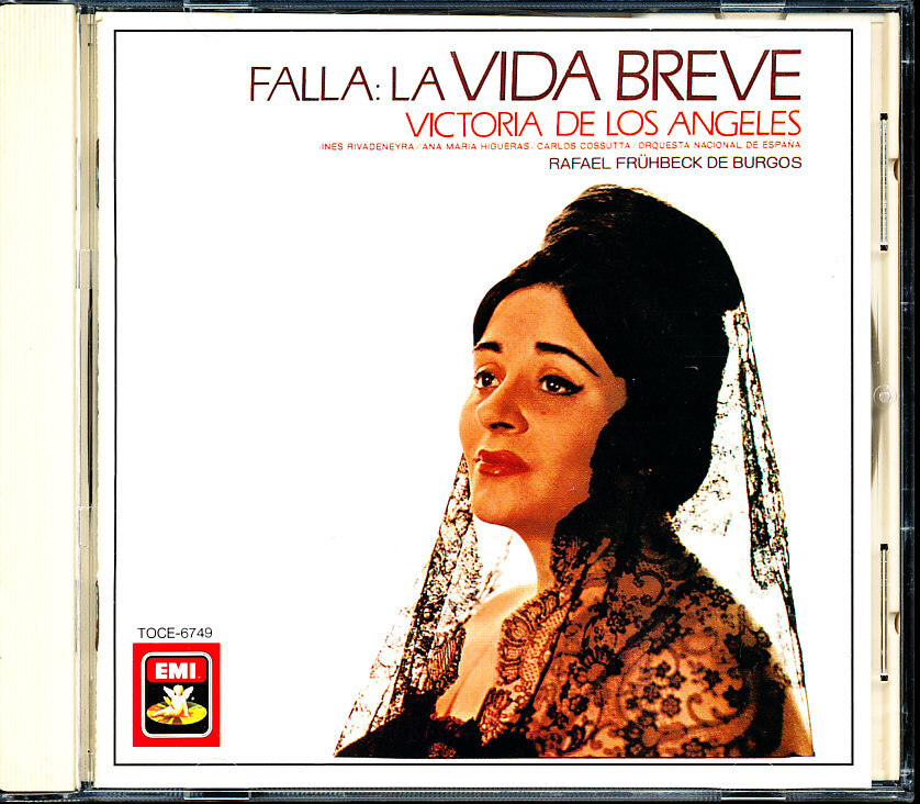盤面良好 EMI国内盤 ロス・アンヘレス, コスッタ他:デ・ブルゴス - ファリァ:はかなき人生 対訳あり 4枚同梱可能 d7B000UVBHTW拍卖