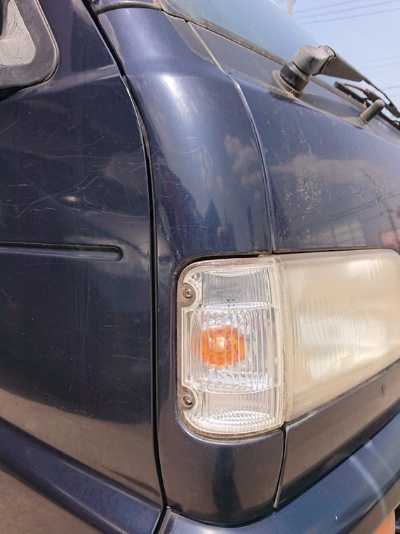 『psi』 スズキ DE51V エブリィ 右フェンダー 1FG ブルー H7年式拍卖