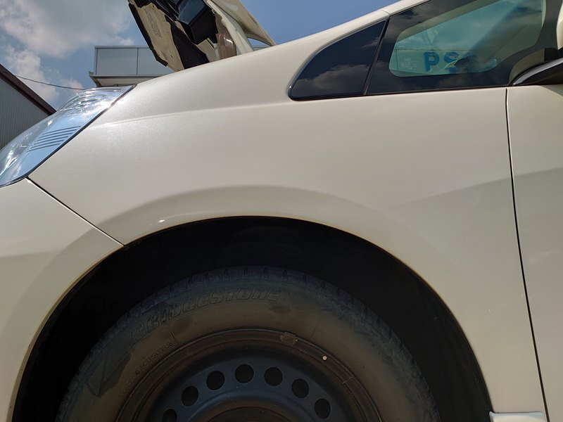 『psi』 ホンダ GP2 フィットシャトル ハイブリッド 左フェンダー NH624P パール H23年式拍卖