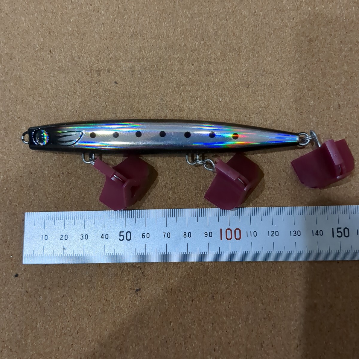 R-9-5 未使用!ジャンプライズ (JUMPRIZE) かっ飛び棒130BR ジャンプライズ MMH #3 新品フック付き シーバスに その他大量出品中!拍卖