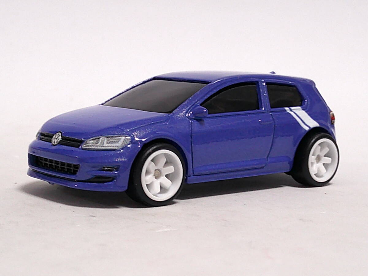 ホットウィール (青) フォルクスワーゲン ゴルフ MK7 <ルース> Hot Wheels 拍卖