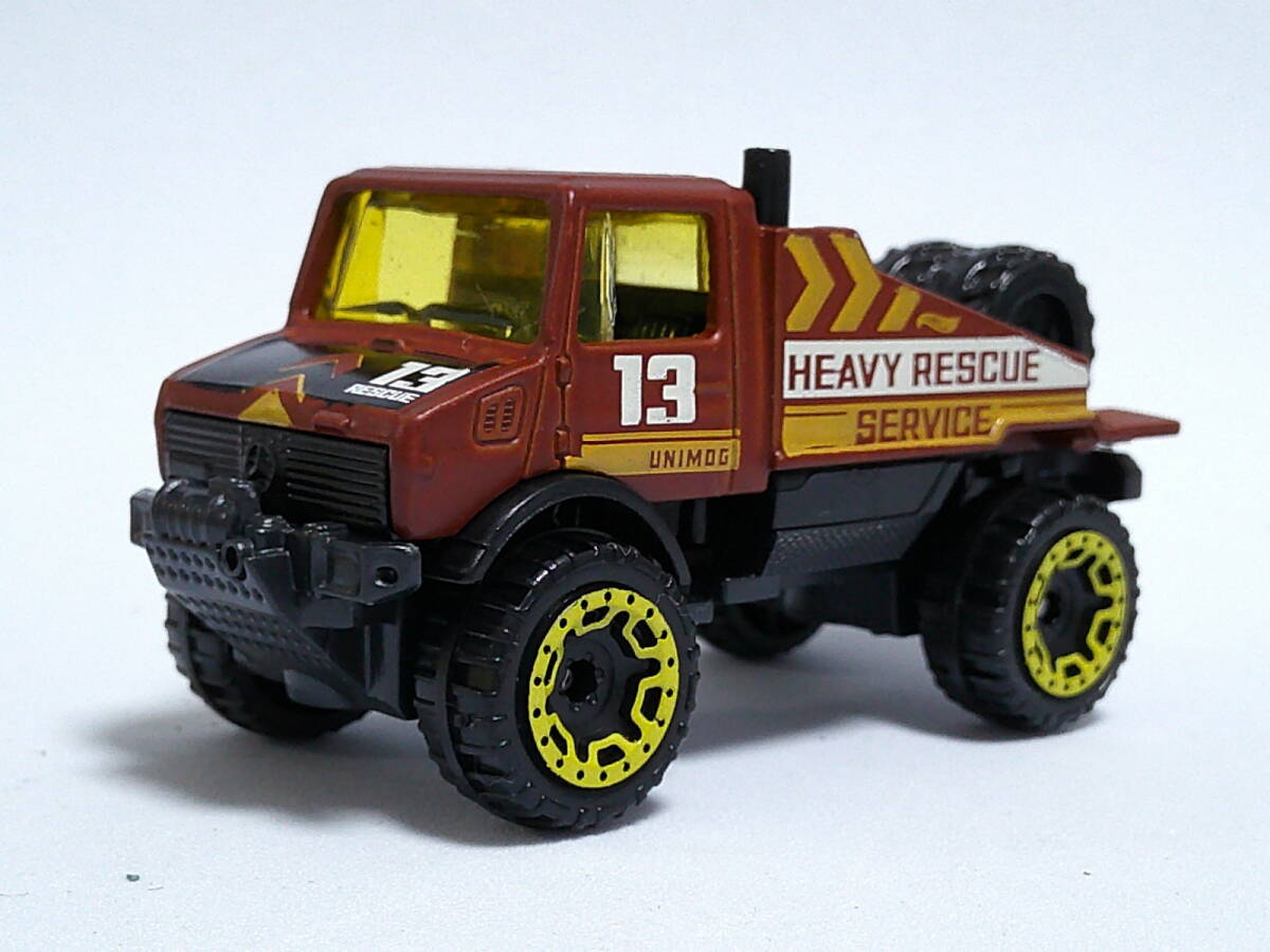 ホットウィール (茶黒) メルセデス ベンツ ユニモグ 1300 <ルース> Hot Wheels 拍卖