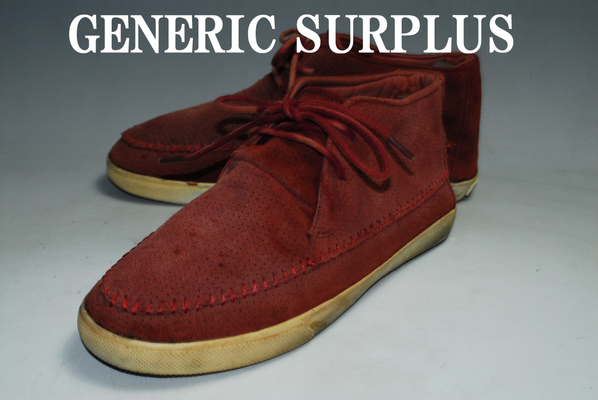 ATX834/最終価格!他のサイトでも出品中!早い者勝ち!GENERIC SURPLUS/赤/良品/27㎝/US/MID/圧巻の存在感!履き心地抜群!拍卖