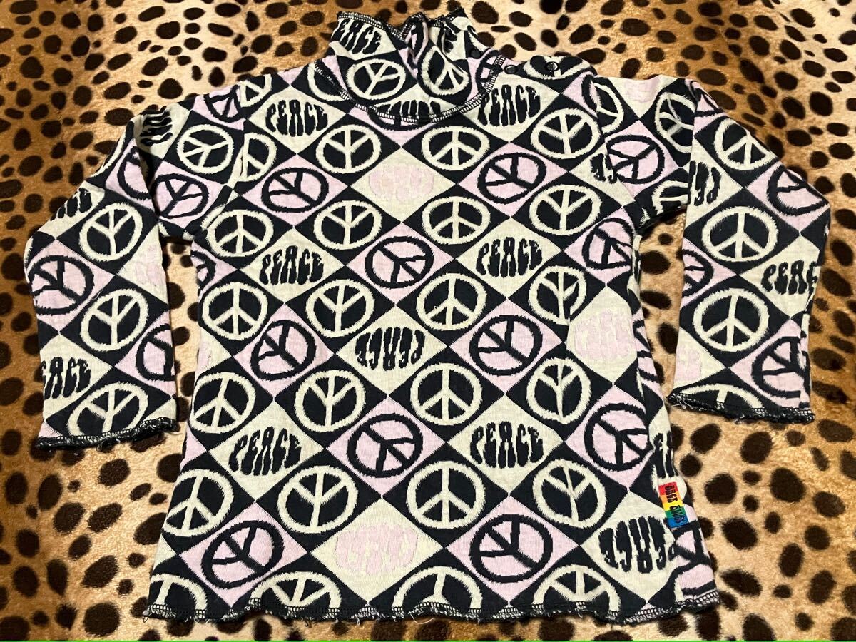 77 美品 Boofoowoo ブーフーウー カットソー ハイネック タートル 100サイズ 男の子 女の子 子供服 キッズ kids ジュニア Jr. ベビー拍卖