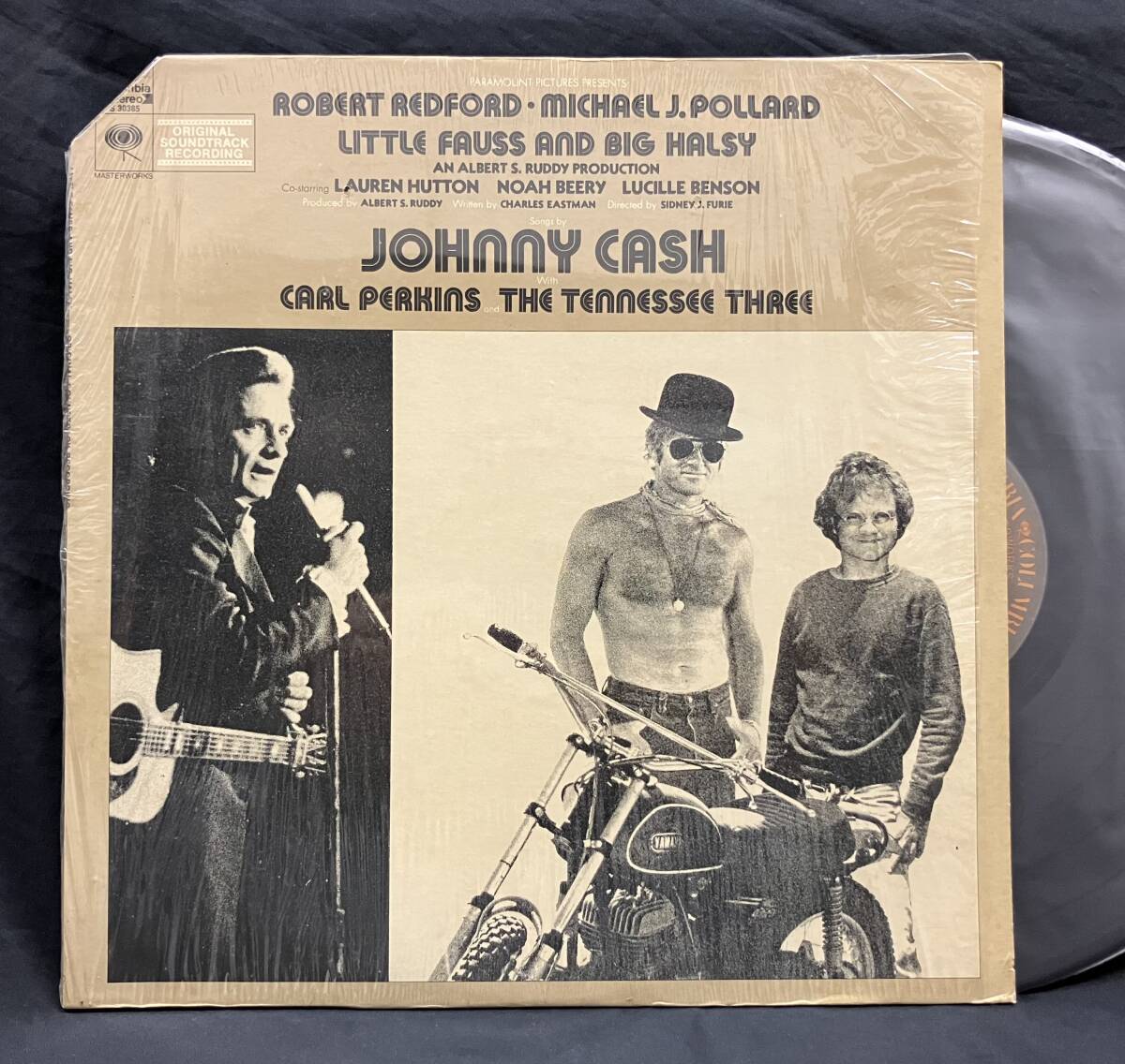 LP 米オリジ【Little Fauss and Big Halsy】Johnny Cash ジョニー・キャッシュ(お前と俺)拍卖