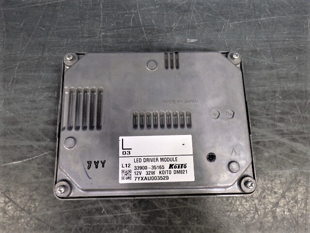 A164 日野 プロフィア レンジャー 左ライト LED DRIVER MODULE コンピューター 33900-35165  拍卖