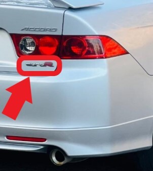 新品未使用 純正 ホンダ アコード ユーロR CL7 リヤ エンブレム 外装 エムブレム リア H0246-1拍卖