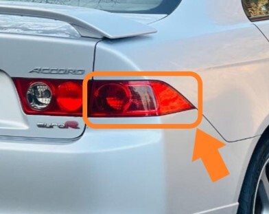 【左右選択可】 ホンダ アコード ユーロR CL7 前期 未使用 純正 テールライト テールランプ 外側 リア リヤ H0226-2拍卖