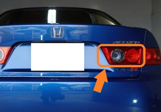 ホンダ アコード ユーロR CL7 後期 未使用 純正 テールライト テールランプ 右 リア リヤ H0219-2拍卖