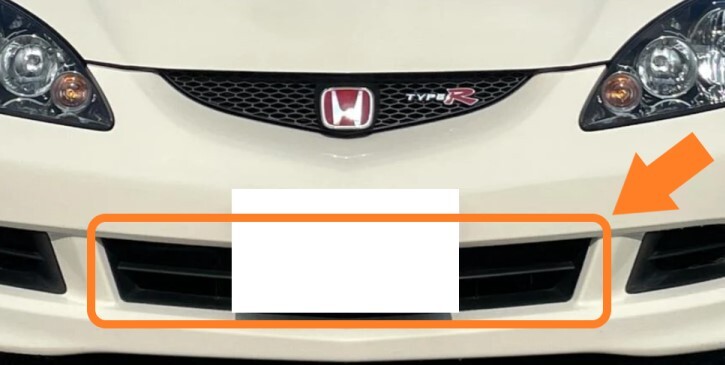 ホンダ インテグラ DC5 タイプR 後期 未使用 純正 フロントバンパー ロアー グリル 外装 ラジエター ラジエーター H0417-2拍卖