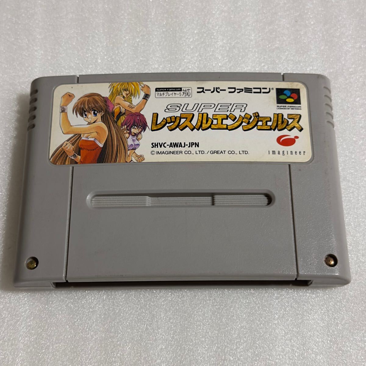 SFC スーパーレッスルエンジェルス スーパーファミコン拍卖