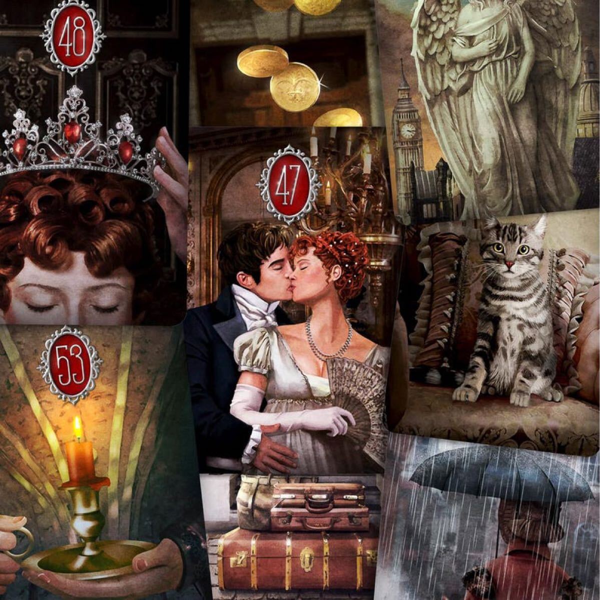 日本未入荷グランドアベニュールノルマン 拡張カード*タロット ルノルマンカード拍卖