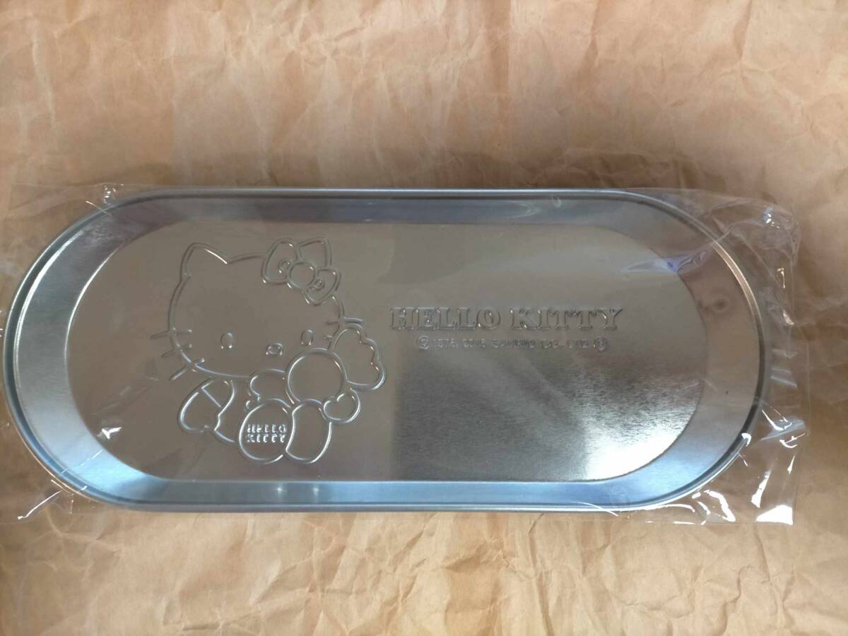 非売品 洋服の青山 限定 ハローキティ ブリキトレー 新品 キティちゃん キティ イントレー 小物トレー hello kitty coin tray 拍卖