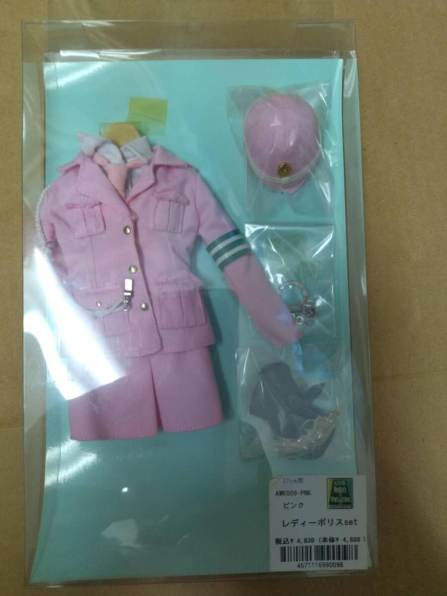 アゾン 1/6 27cm ピンク レディーポリス セット 警察官 婦人警官 人形 服 コスプレ 衣装 AWK009-PNK AZONE dolls' clothes police woman拍卖