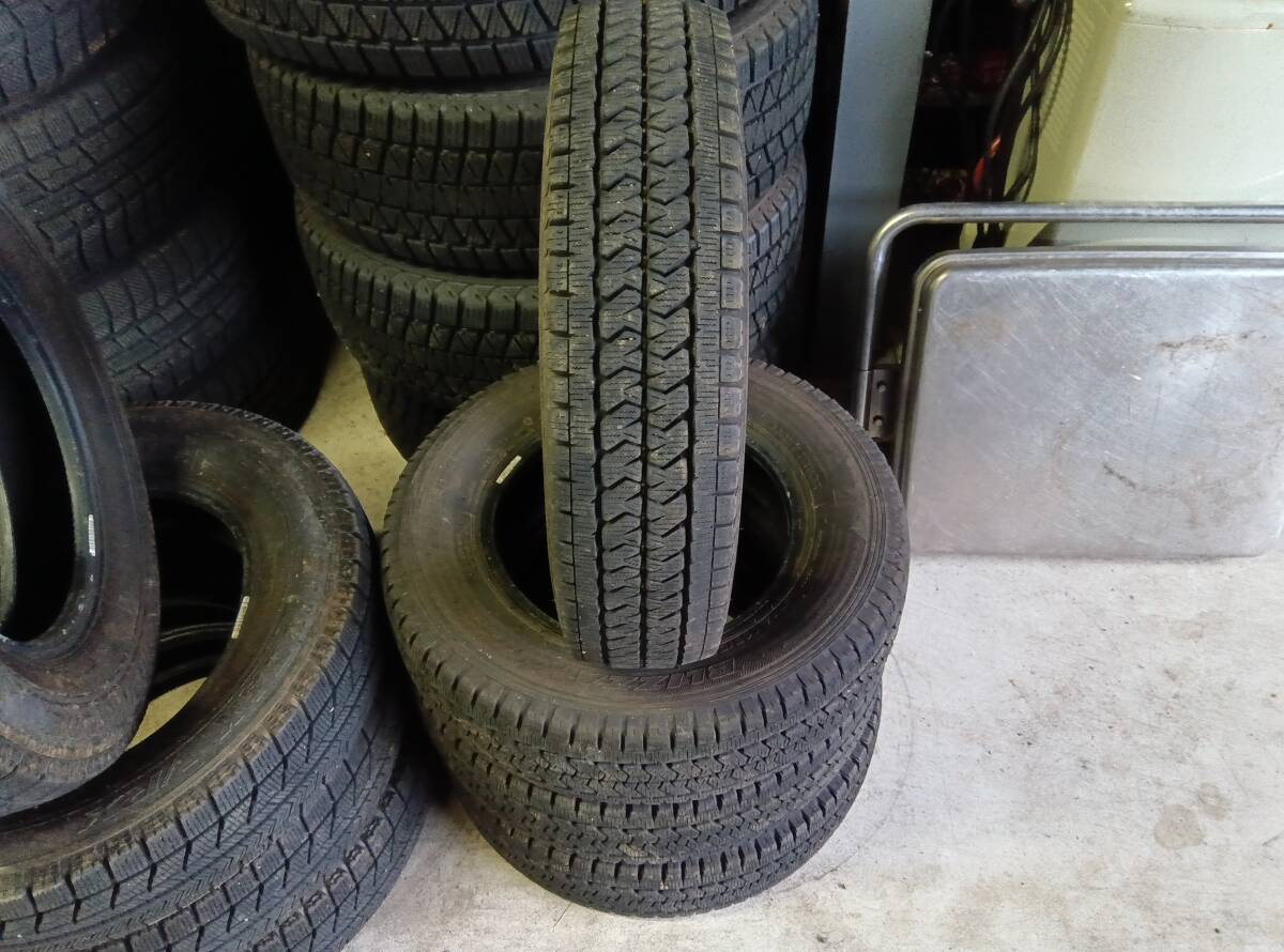 145/80R12 80/78N LT ブリヂストン ブリザック VL10 8山 No.62拍卖