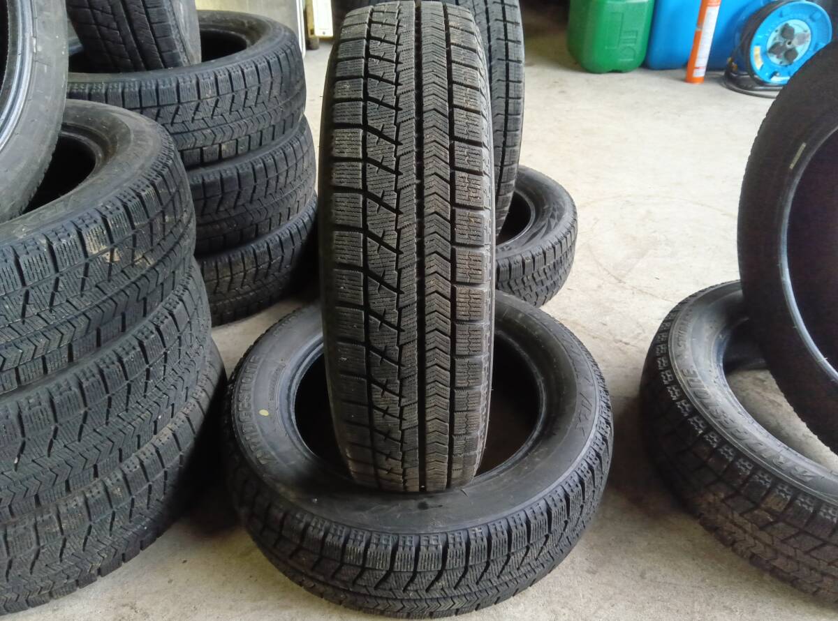 155/65R14 ブリヂストン ブリザック VRX 7山 2本 No.536拍卖