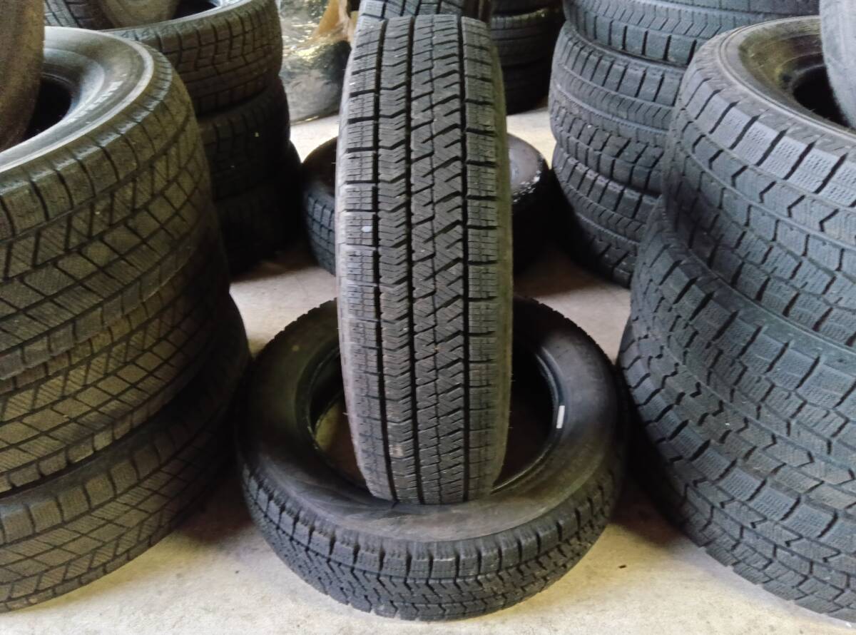 155/65R14 ブリヂストン ブリザック VRX2 9山 2本 No.556拍卖