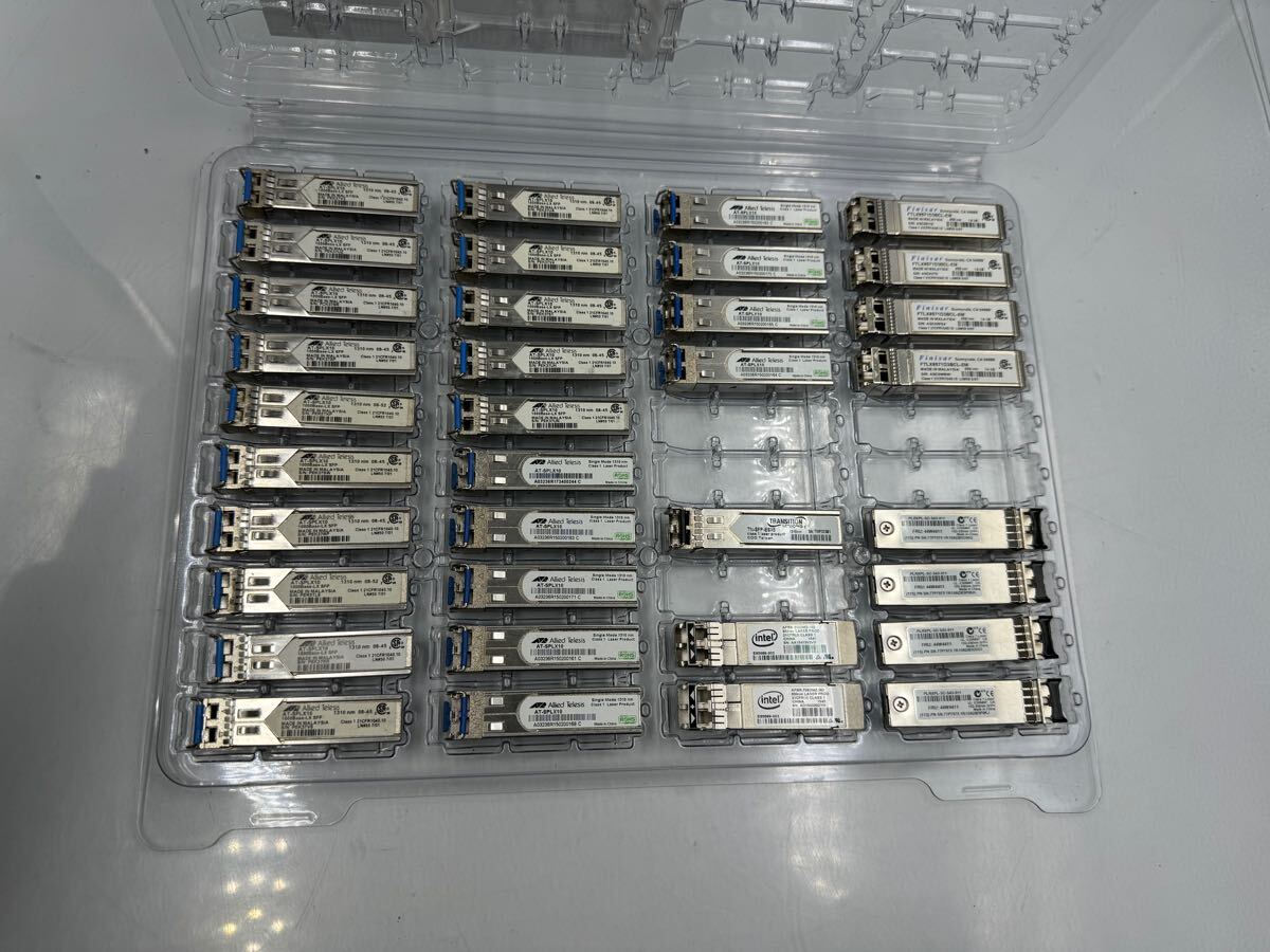 s2112) SFPモジュール Allied Telesis AT-SPLX10 /intel/Finisar/共計:35個セツト拍卖
