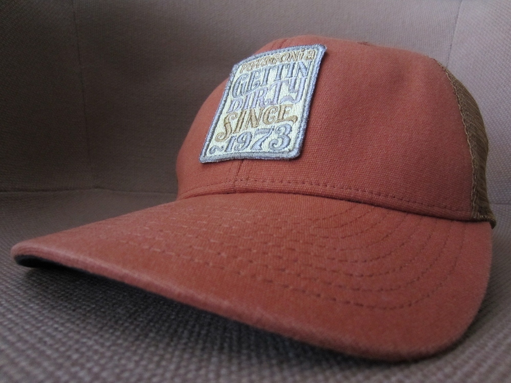 10's パタゴニア 2012年 GETTIN DIRTY SINCE 1973 Trucker Hat トラッカー メッシュ キャップ PATAGONIA ハット CAP 帽子 アウトドア 古着拍卖