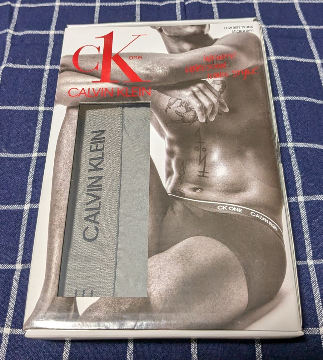 未使用 CK カルバンクライン CALVIN KLEIN ローライズ ボクサーパンツ NB2225-5GS拍卖