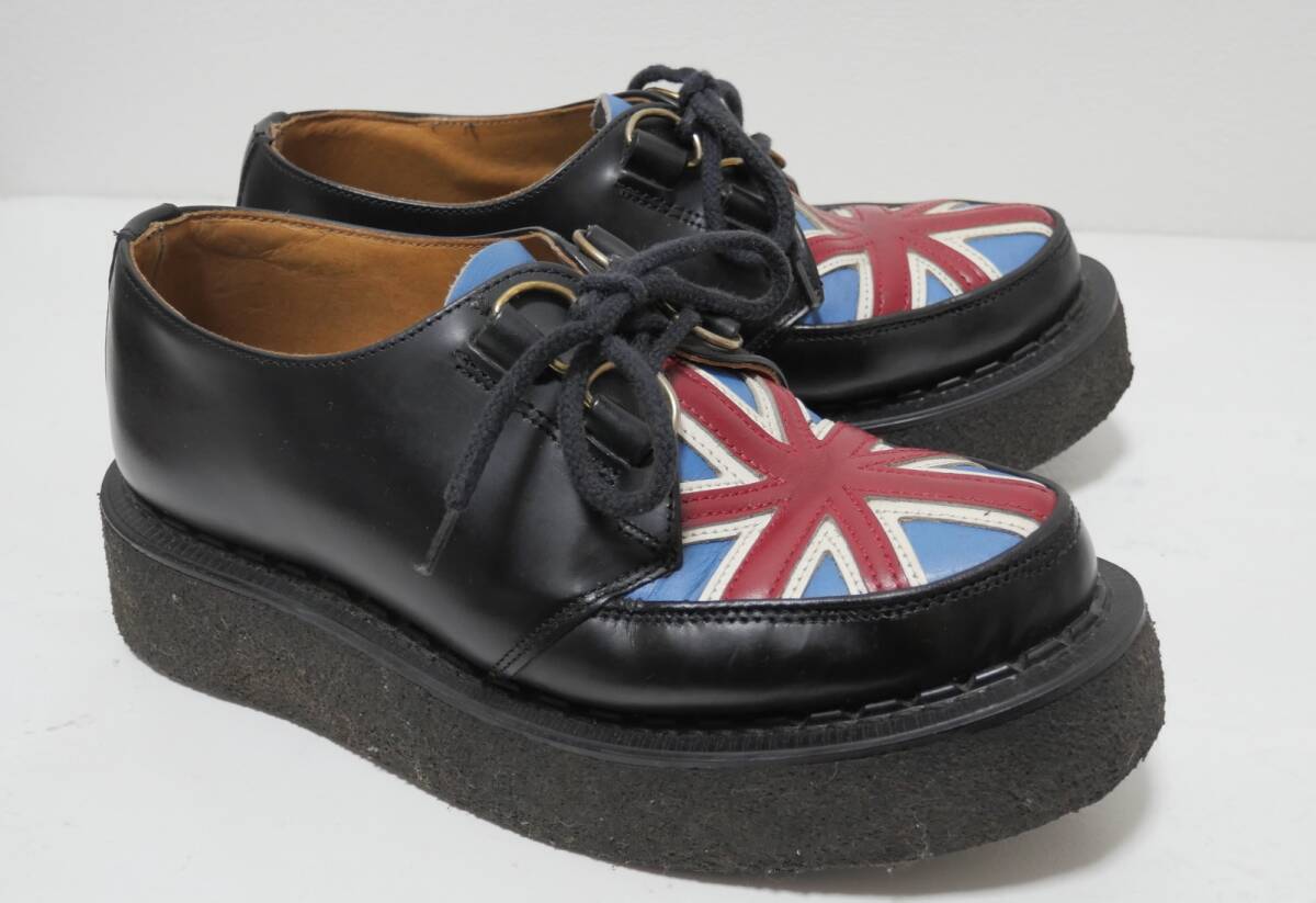 英国製 ROBOT ロボット ユニオンジャック ラバーソール 41/2 拍卖