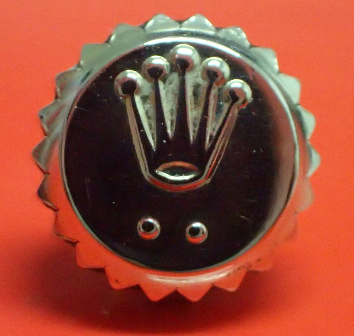 ROLEX ロレックス 純正 600-9 ホワイトゴールド リューズ 6mm Day Date【2】拍卖