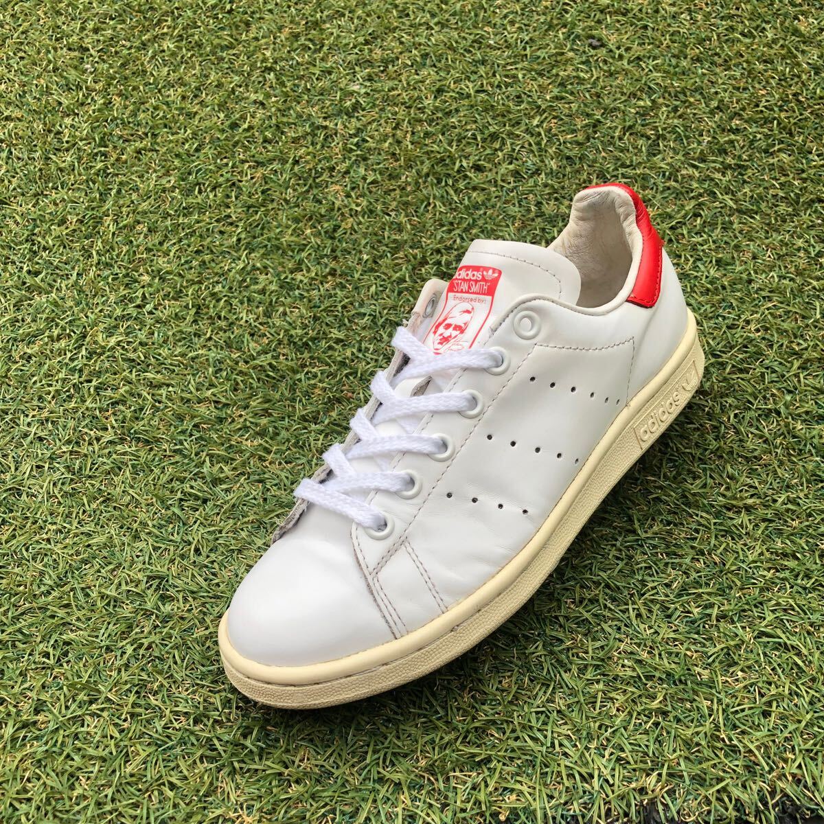 美品22.5adidas STANSMITH アディダス スタンスミス HA944拍卖