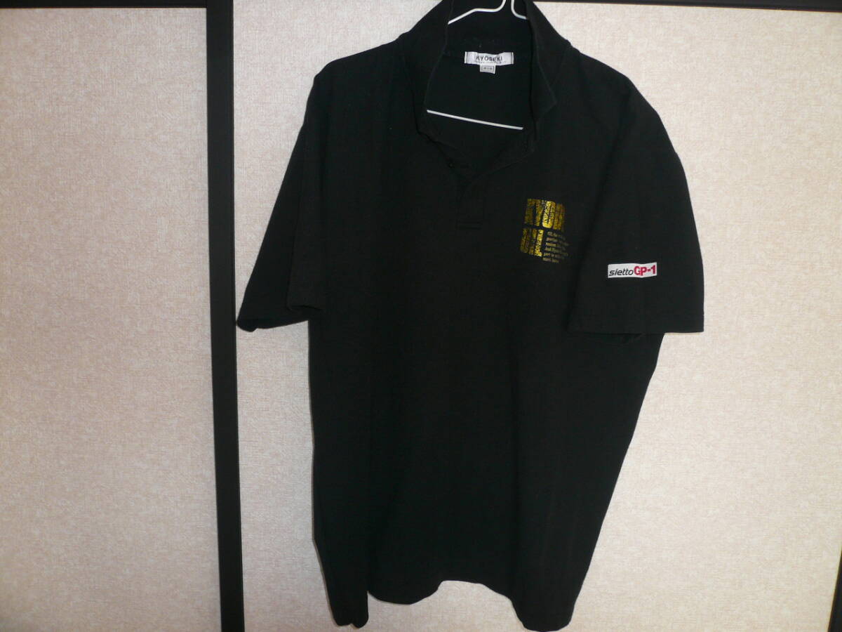 共石 Sietto GP-1 ポロシャツ サイズ 表記 男5号 LLぐらいです ヨシムラ GSX-R 4時間耐久 8時間耐久 昭和当時物希少素人長期保管品 拍卖